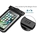 Universal Waterproof Case, Cellphone Dry Bag Pouch - for iPhone X, 8 Plus, 8, 7, 7 Plus, 6S, 6, 6S Plus, 5S, SE, Samsung Galaxy S7, 8 Plus, S6 Edge Note 5, 4, Google Pixel HTC LG Sony Moto up to 6.0