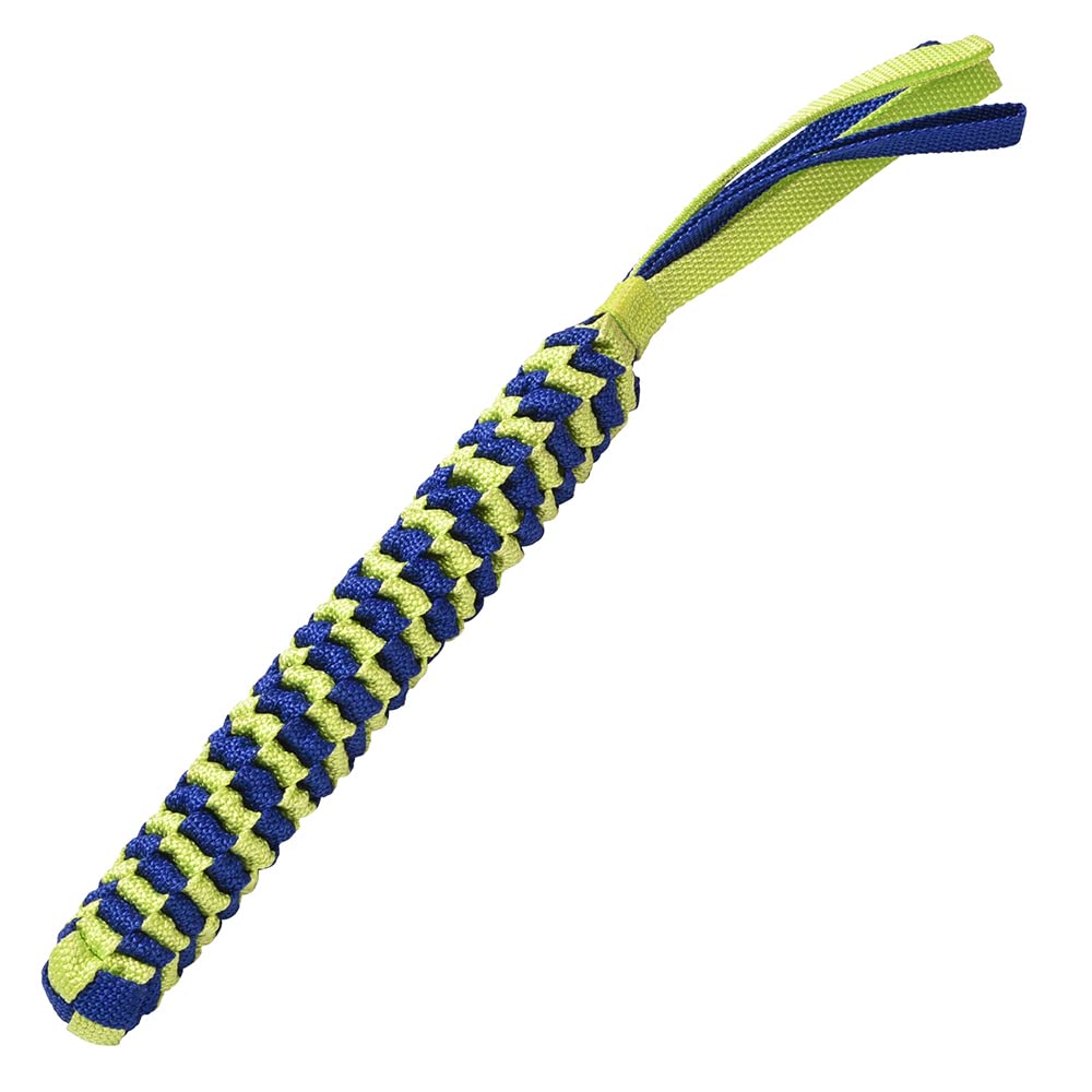 Bobby Cotonosso Scouby S - Play rope for dogs in Nylon, Dog Game size Large, Medium, Small, Resistant, Green, 35 CM