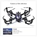 WOBOX RC Drone with 2MP HD Camera RC Quadcopter 4CH 6-Axis Gyroscope 2.4 GHz Remote Control Quadcopter W11(4G SD Card & Card Reader Included)