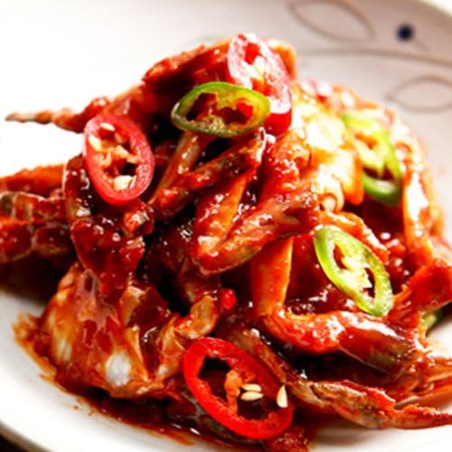 Amazon Amazon限定ブランド 韓美食 ヤンニョムケジャン 1 自家製 生渡り蟹のキムチ 韓美食 カニ 通販