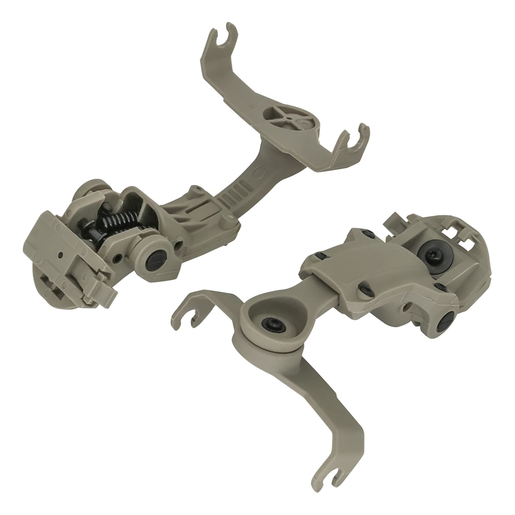 Hearangel ARC Rail Adapter Compatible with SORDIN Supreme PRO X Electronic Hearing Protection (Tan)