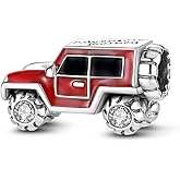 Pandach 925 Sterling Silver Charms for Bracelet&Necklace Dangle Pendant Bead with 5A Cubic Zirconia Stones,Jewelry Beads Gifts for Women