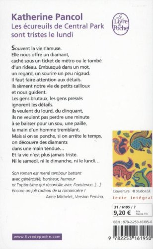 les écureuils de central park sont tristes le lundi les écureuils de central park sont tristes le lundi
