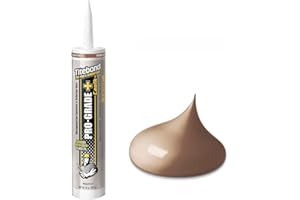 Titebond 10.1 Oz. Pro-Grade Plus 8451 Siliconized Acrylic Water-Based Plus Caulk - Cedar Tan