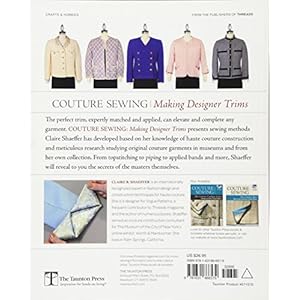 Couture Sewing: Making Designer Trims