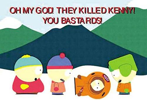 Amazon Com 1art1 South Park Poster They Killed Kenny 40 X 27 Inches Posters Prints