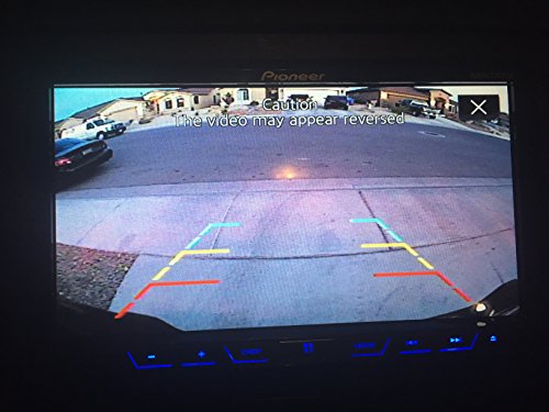 PYvideo Backup Camera with Tailgate Handle for Ford F150/F250/F350/F450 for Universal Monitors (RCA) (Color: Chrome)