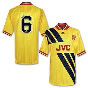 Amazon.com: 93-94 Arsenal Away Players Jersey + No.6 - XL: Sports & Outdoors