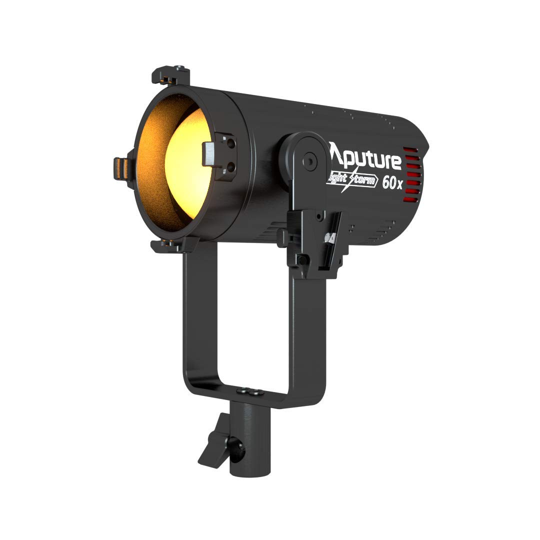 Aputure LS 60X,Aputure 60x 60W Bi-Color Adjustable LED Video Light,Aputure Light Storm V Mount,Built-in 9 Lighting FX