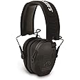 WALKER'S Razor Electronic Quad 4 Mics 23dB NRR Hearing Protection Sound Enhancing Hunting Shooting Earmuffs ,2 AAA Batteries