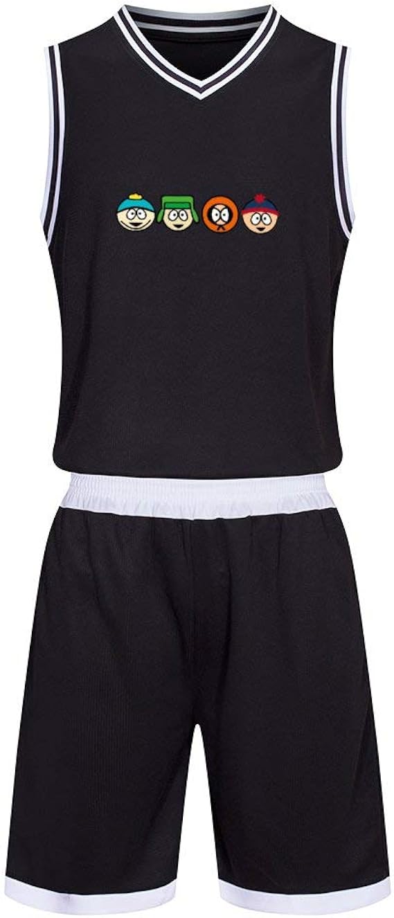 Amazon 子供服 キッズ South Park サウスパーク バスケットボールユニフォーム 団体服 スポーツウエア 上下セット シャツ ショートパンツ Vネック ノースリーブ ゲームシャツ ジャージー Xxxs M バスケットボール 通販 Amazon 子供服 キッズ South Park サウスパーク バスケットボールユニフォーム 団体服 スポーツウエア 上下セット シャツ ショートパンツ Vネック ノースリーブ ゲームシャツ ジャージー Xxxs M バスケットボール 通販