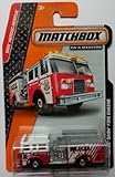 2014 Matchbox MBX Heroic Rescue - Pierce Dash Fire Engine