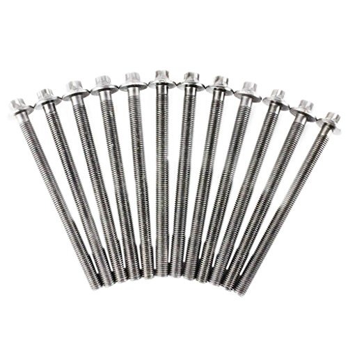 DNJ HBK343 Head Bolt Kit for 2011-2015 / Buick, Cadillac, Chevrolet/Cruze, ELR, Encore, Sonic, Trax, Volt / 1.4L / DOHC / L4 / 16V / 83cid, 85cid / LUJ, LUU, LUV/VIN 9, VIN B, VIN C