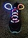 TOOGOO Rainbow Multi-Color Led Fashion Flashing Shoelaces
