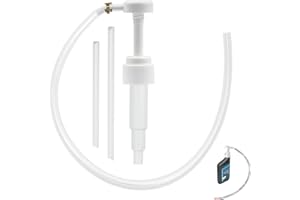 Roczential Fluid Transfer Pump, Transmission Fluid Pump for Standard Quart Bottles, Oil Transfer Pump, 8cc Per Pump Stroke Ge