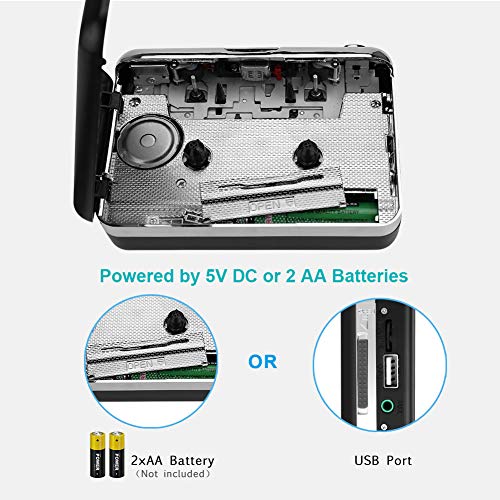 5 SubClap+Cassette+Portable+Converter+Earphones