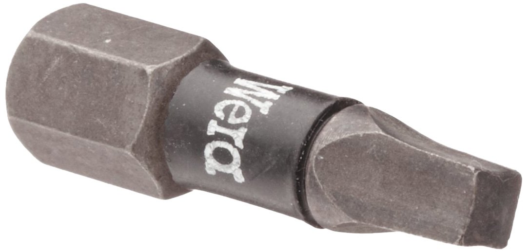 Wera 868/1 IMP DC Impaktor Inner Square Bits 3 x 25 mm, 1 Piece, 05057632001