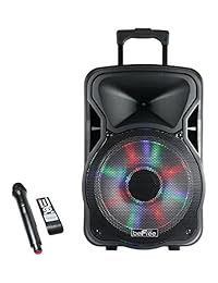 Befree sonido bfs 5800 Bluetooth Altavoz recargable, para fiestas con luces Illuminating, 15" W