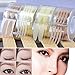 Double Eyelid Tape Sticker - TygoMall 300 Pairs Invisible Double Eyelid Tape Stickers Tool for Big Eye Decoration, Size S, Beige