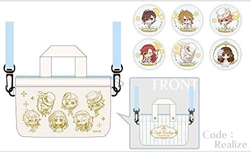 Amazon Code Realize 創世の姫君 コードリアライズ祝福の未来 オトメイト夏の市16ポシェット型ポーチ 缶バッジ ルパン インピー ヴァン フラン サン バッジ ホビー