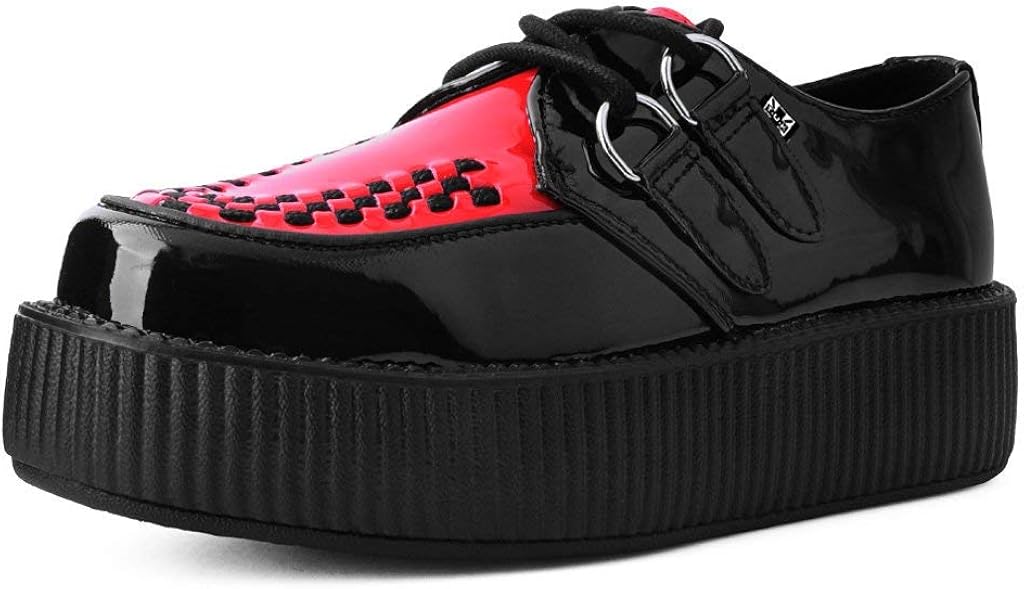 red creepers shoes