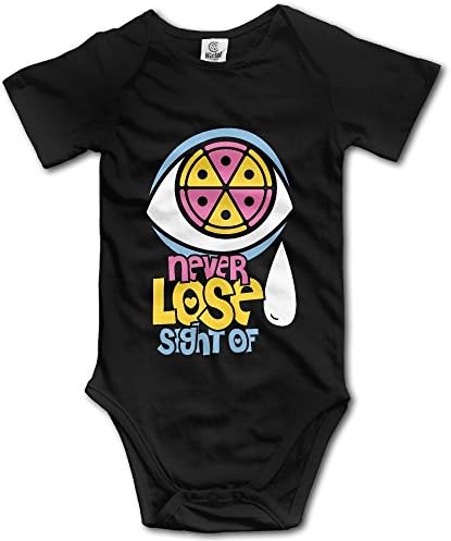 FURYFGJ Never Lose Sight Of What's Important Cute Baby Onesies Cotton Newborn Infant Short SleeveClothing