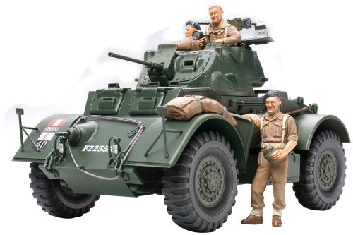 Tamiya 89770 British Armored Car Staghound Mk.I 1:35 Scale Plastic Model Kit - Requires Assembly