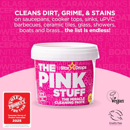 STARDROPS – THE PINK STUFF – THE MIRACLE ALL PURPOSE CLEANING PASTE