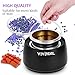 Electric Wax Warmer - Wax Warmer with Smart Control, 14 Ounces, One Touch Control Wax Heater with Removable Container Thermal Cutoff Embedded Wax Warmer for Hair Removal, Paraffin, Loose Wax, Hard Wax