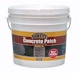 Damtite 04012 Gray Bonds-On Vinyl Concrete Patch, 12 lb. Pail