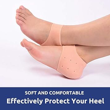 Ad Enterprise Ad Store Moisturizing Silicone Heel Socks For