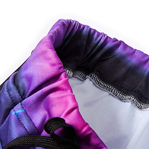 Belovecol Teens Boys Girls Running Sweatpants Skull 3D Print Graphic Colorful Smoke Jogging Pants Long Trousers Casual Black S