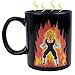 Set of 2 Vegeta and Goku Dragon Ball Z Color Changing Heat Reactive Coffee Mug