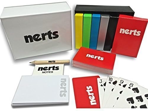 Card Games for Family Game Night. The Official NERTS Box Set of Playing Cards by Simply Addictive Games