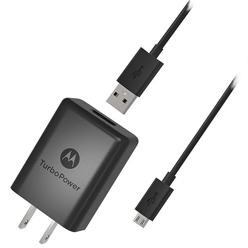 Micro Usb Cable Moto G4 Plus Turbo Charger Original 10W Rapid