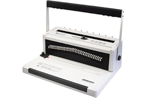 TruBind Manual Wire Binding Machine | 22 Sheet Punch Capacity | Bind up to 120 Sheets | 34 Fully Disengageable Dies | 3:1 Pitch | 2-Year Warranty