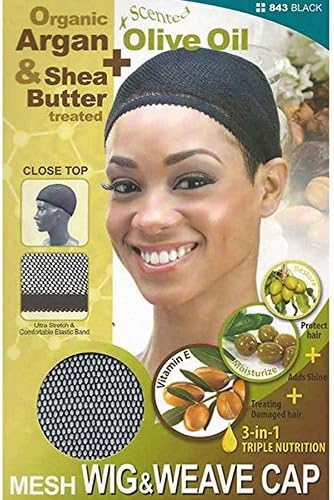 (12 Pack) Qfitt – Premium Wig & Weave Cap #843