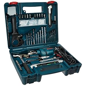 Bosch GSB 600 RE 13mm 600 Watt Corded Smart Drill Kit,Silver