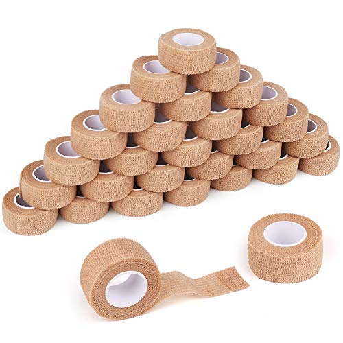 LotFancy 30 Pack Self Adhesive Tape, 1 inch x 5 Yards, Self Adhesive