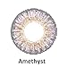 Women Multicolor Cute Charm and Attractive Fashion Contact Lenses Cosmetic Makeup Eye Shadow - Amethyst