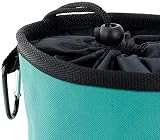 Hangerworld Premium Turquoise Peg Bag & 48 Plastic Clothes Pegs Set view 7