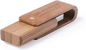 Memoria USB 16 GB en Madera de Bambú Personalizado ...
