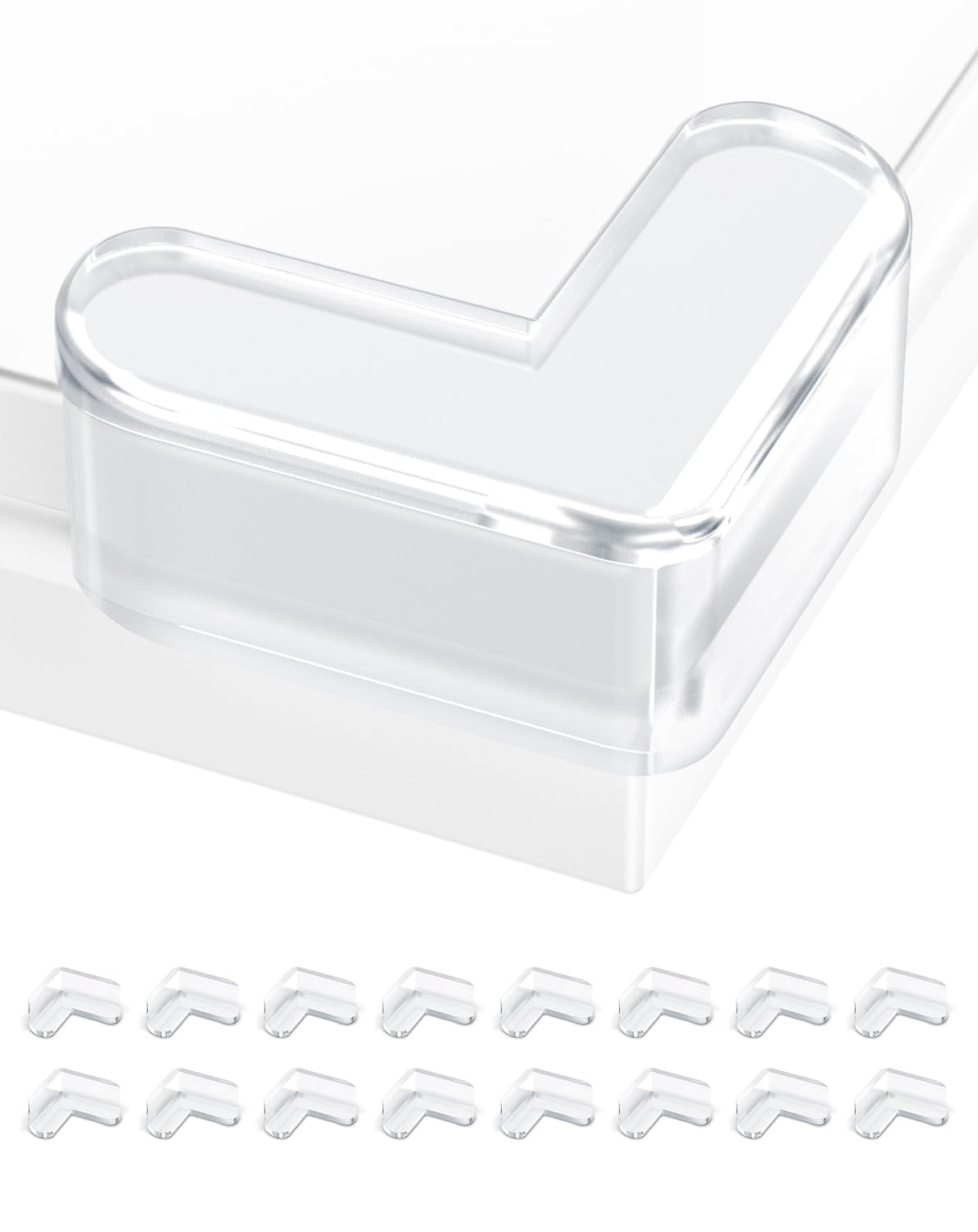 Table Corner Protectors for Kids, Baby Safety Corner Protectors - 16 Pack, Right Angle
