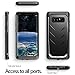 Poetic Galaxy Note 8 Case, Revolution [360 Degree Protection] Full-Body Rugged Heavy Duty Case with [Built-in-Screen Protector] for Samsung Galaxy Note 8 (2017) Black
