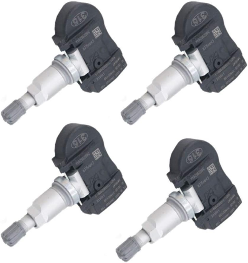 Wholesale Monitor Sensor 4pcs Tire Pressure Sensors For Mopar Dodge Jeep 68078861AA 56029526AA 56053030AB For Auto Security Alarm Systems (Color : Black)