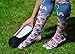 Hocsocx USA Under Sock Rash Guards for Soccer Ice & Field Hockey Moisture Wicking Liners for Hiking Skiing | Medium