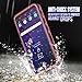 PunkCase Galaxy S8 Waterproof Case, [KickStud Series] [Slim Fit] [IP68 Certified] [Shockproof] [Snowproof] Armor Cover W/Built-in Kickstand + Screen Protector for Samsung Galaxy S8 [Pink]