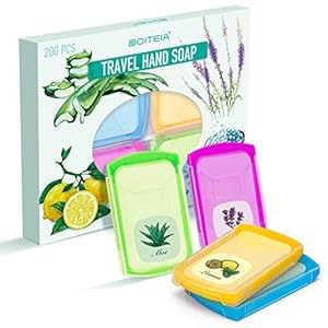 Draagbare wegwerp Boxed Papier Zeep Reizen Draagbare Hand Wasbak Geurende Slice Sheets Mini Zeep Papier Willekeurige…