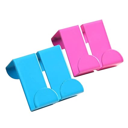 Amazon Com Zailhwk Stainless Steel Over Door Hooks 4pcs Cabinet