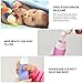 Pretty See Travel Bottle Silicone Leak Proof Squeezable and Refillable Containers TSA Approved BPA Free for Shampoo Conditioner Lotion Toiletries with Travel Bag (3.3 OZ, Set of 4)